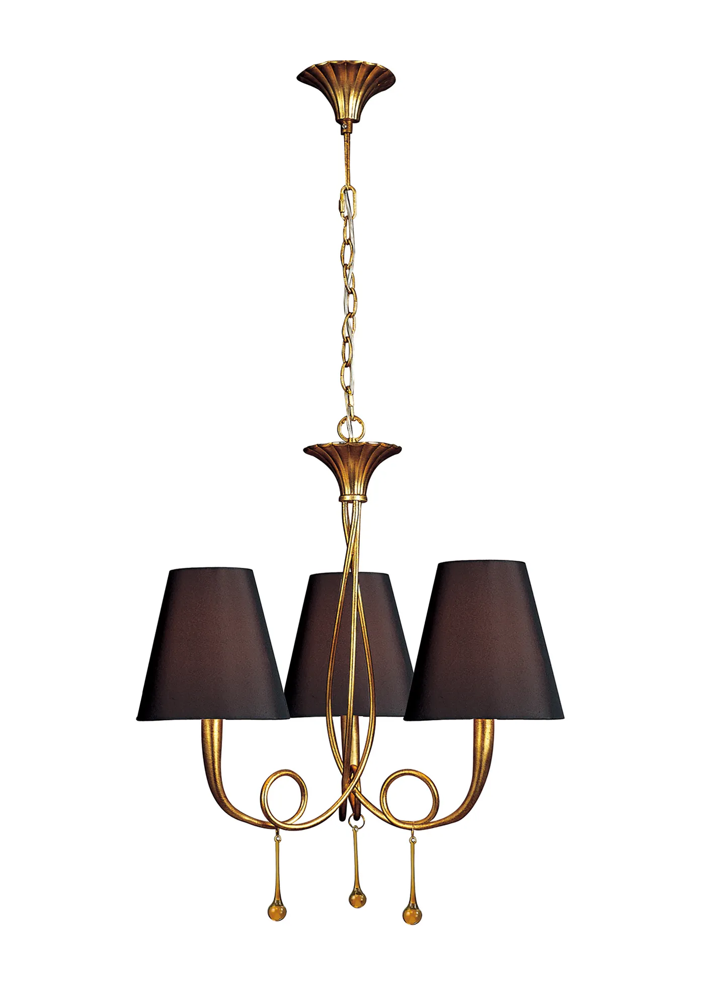 M0542/BS  Paola Pendant 3 Light